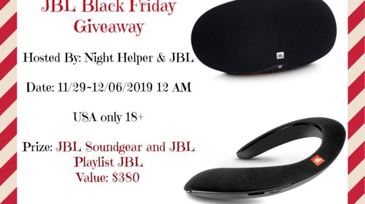 #Win JBL Soundgear and JBL Playlist Value: $380 #Kickingofftheholidays