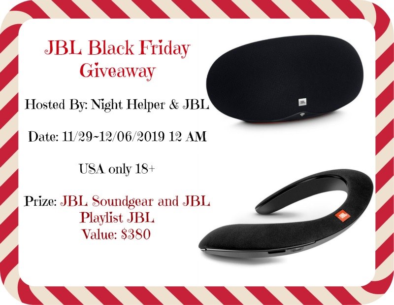 #Win JBL Soundgear and JBL Playlist Value: $380 #Kickingofftheholidays