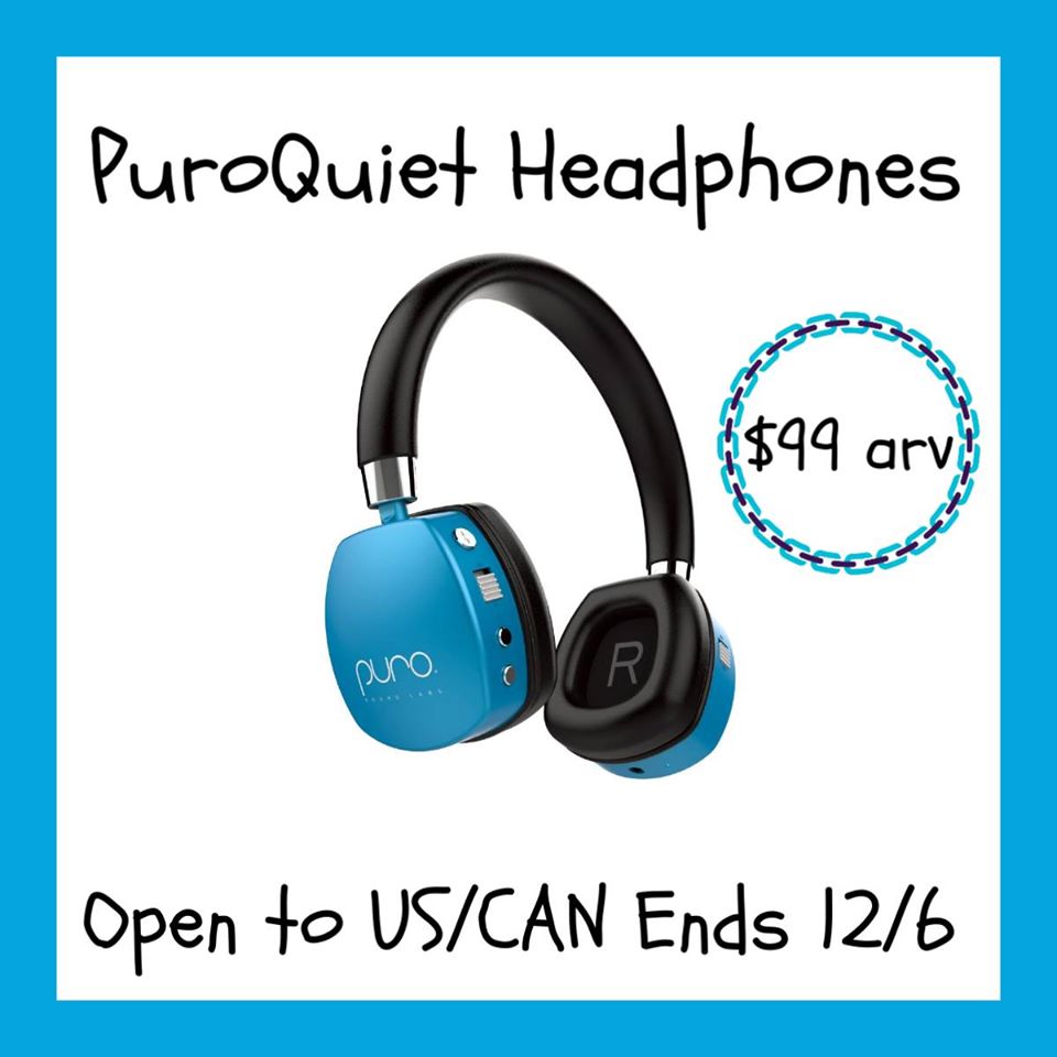 #Win Kids PuroQuiet On-Ear Active Noise Cancelling Headphones, US, ends 12/6