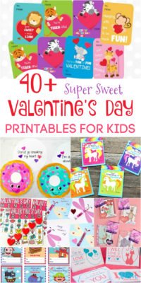40+ Super Sweet Valentine's Day Printables for Kids - Mom Does Reviews