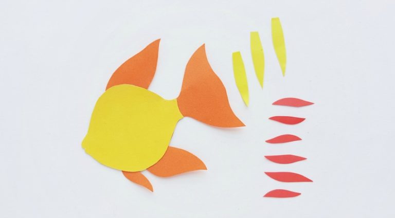 Adorable Angelfish Paper Craft for Kids - Mom Does Reviews