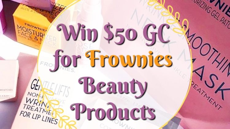 #Win $50 Gift Code for Frownies Beauty Products US Only #MegaChristmas19