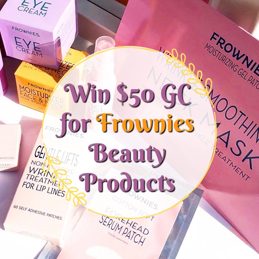 #Win $50 Gift Code for Frownies Beauty Products US Only #MegaChristmas19