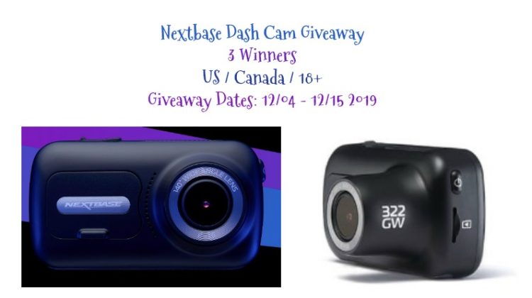 3 #Winners- Next Base Dash Cam ($169 each)