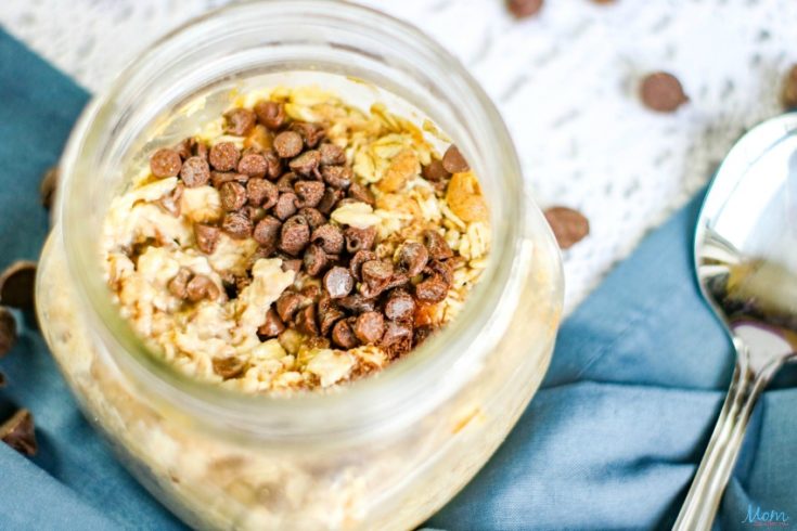 Peanut Butter Chocolate Chip Overnight Oats Recipe