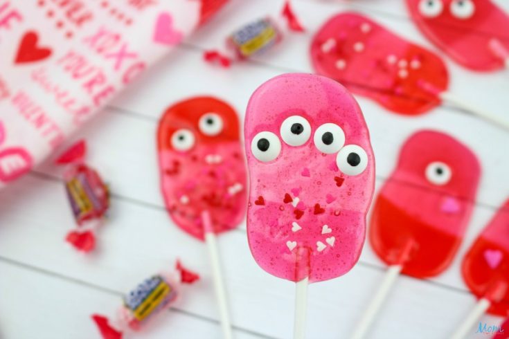 Valentine Monster Lollipops Recipe & Tutorial
