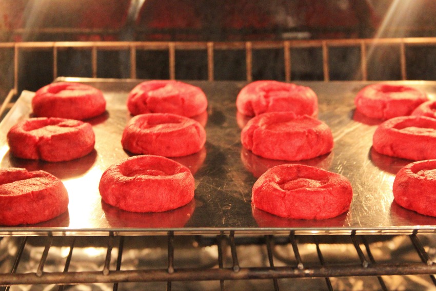 Valentines Thumbprint Cookies