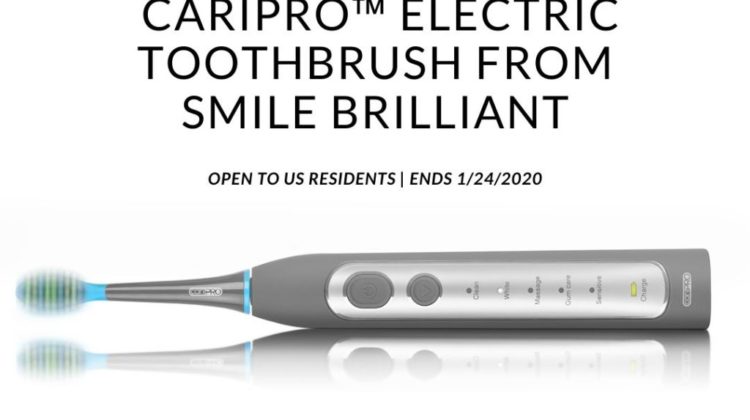 #Win A cariPRO™ Electric Toothbrush From Smile Brilliant