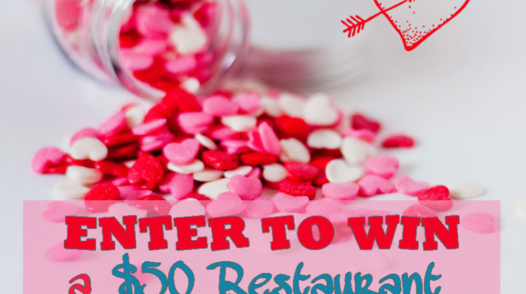 #Win $50 Restaurant GC or Amazon GC! US/CAN, ends 2/12 #Valentinesday