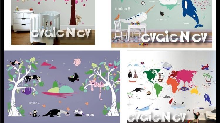 WIN $150 worth of EvgieNev Wall Decals
