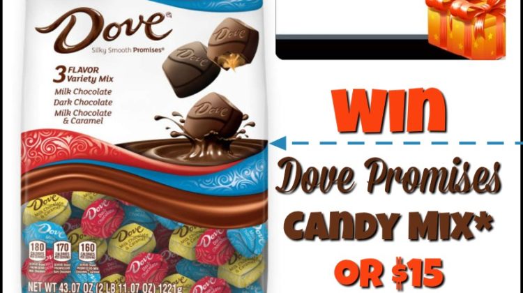 #Win $15 Amazon GC or Dove Promises Candy Mix! US/CAN ends 1/15