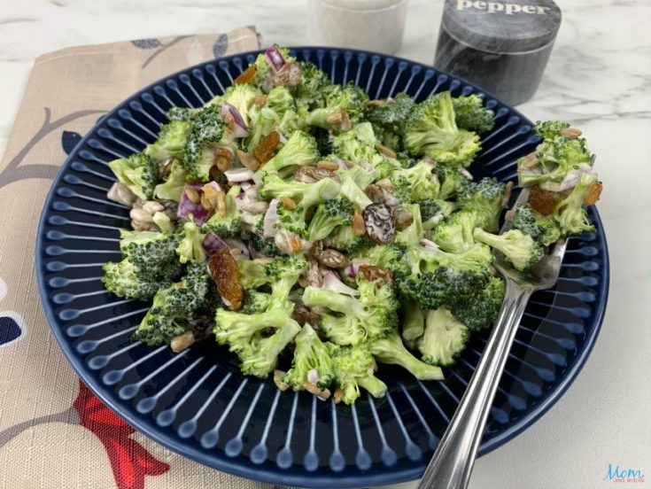 Broccoli, Raisin & Sunflower Seed Salad Recipe
