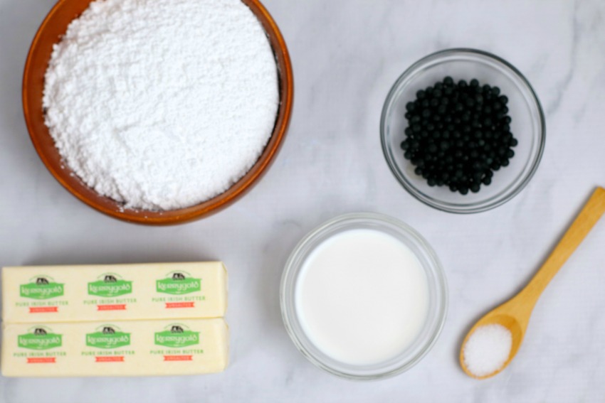 Dalmation Cupcakes Frosting Ingredients