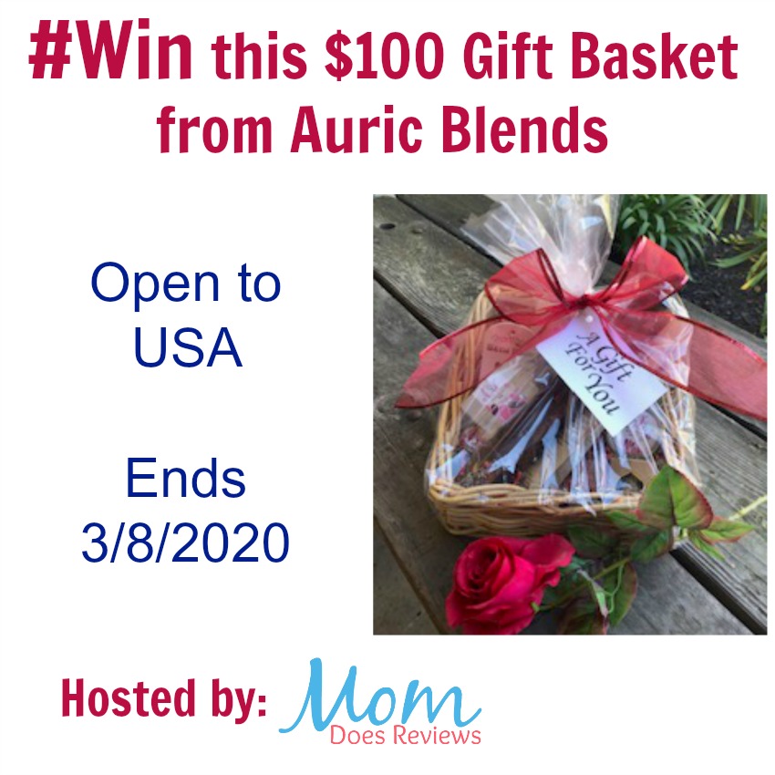 Win this gift basket from Auric Blends