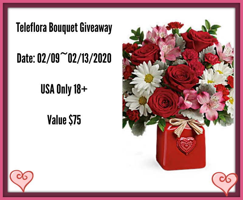 #Win $75 GC for a Teleflora Bouquet, US, ends 2/12