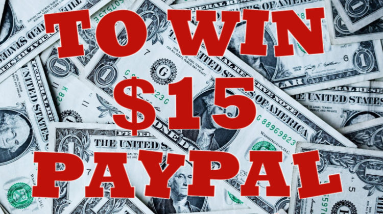 #Win $15 PayPal Cash! Open WW, ends 2/18 #GiveawayLOVE