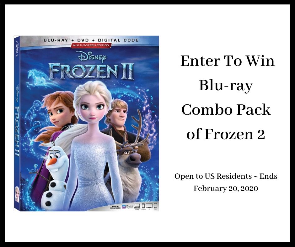 #Win Blu-ray Combo Pack of Frozen 2