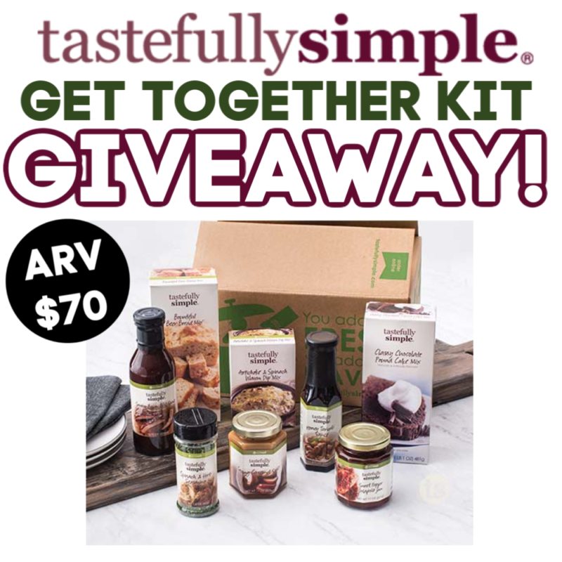 Enter to #Win a Delicious Tastefully Simple Prize Pack, US Only, Ends 03/20