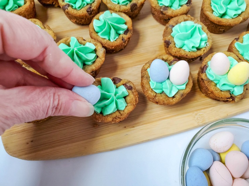 Easter Cookie Cups Recipe process