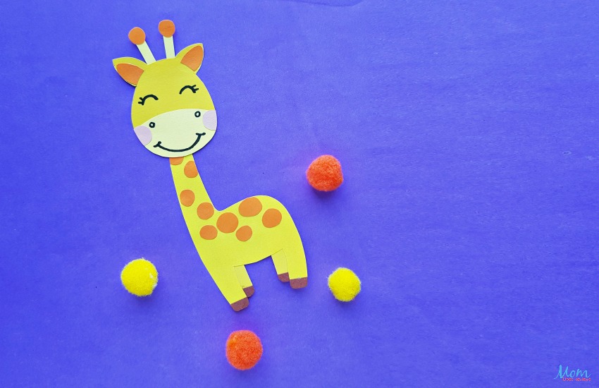 Super Cute Giraffe Paper Craft for Kids