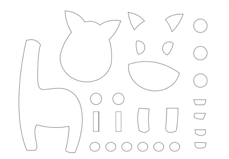 Super Cute Giraffe Paper Craft for Kids - Mom Does Reviews