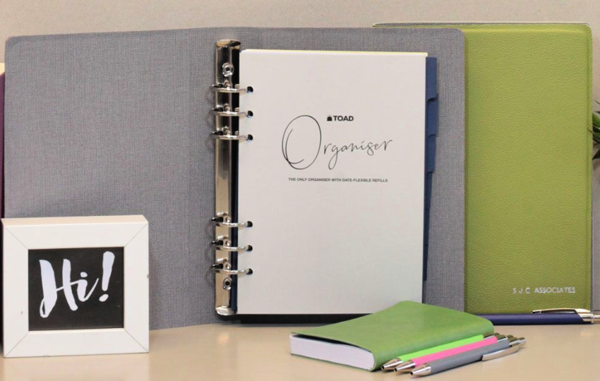 Win A Personalized Organizer from TOAD Diaries