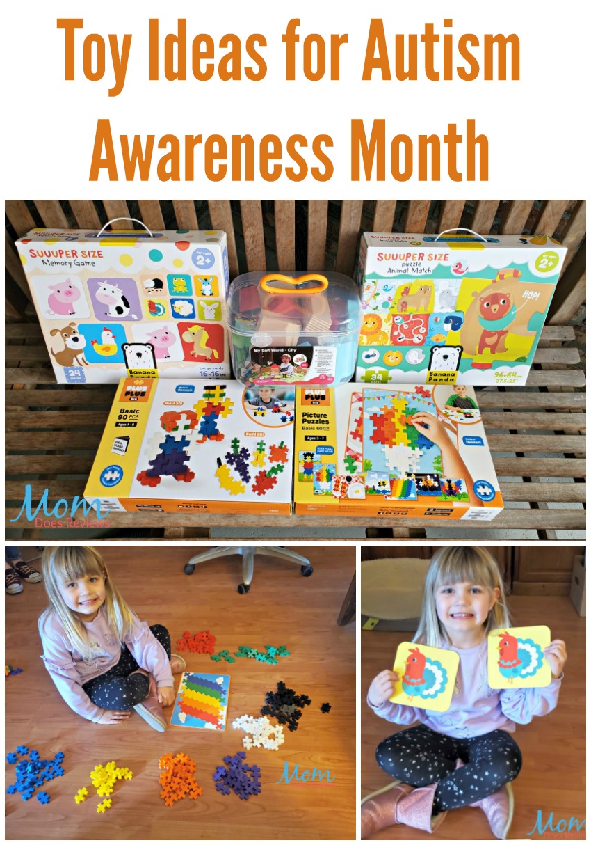Toy Ideas for Autism Awareness Month