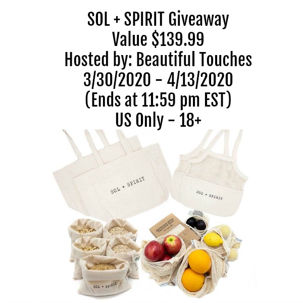 #Win this SOL+SPIRIT Essential Market Bundle-$139.99 arv, US ends 4/13