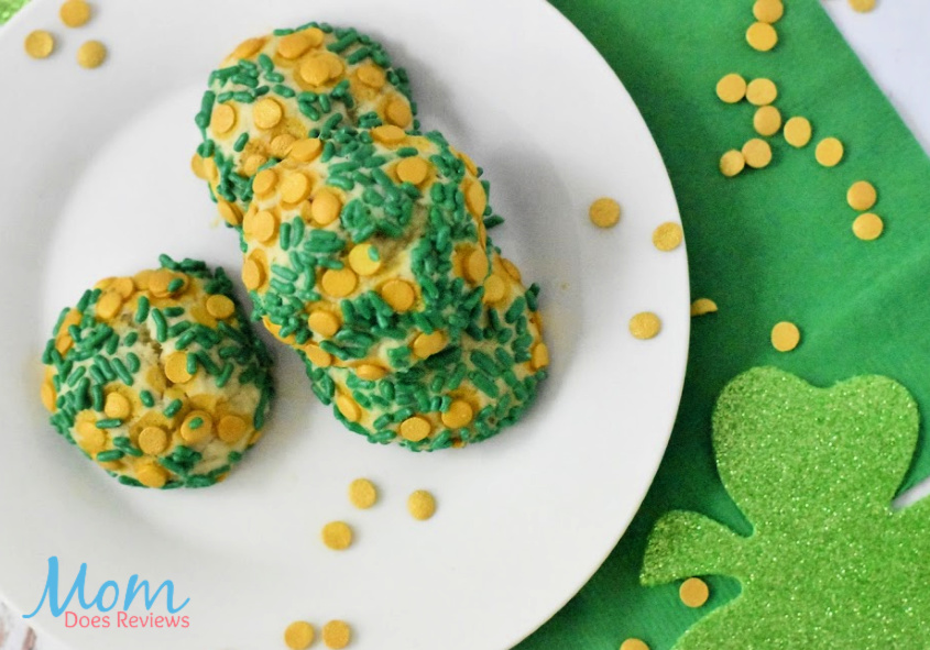 St. Patrick’s Day Sprinkle Cookies