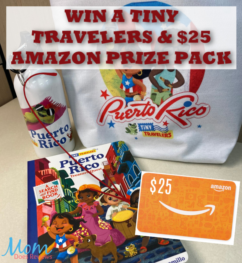 Enter to #Win a Tiny Travelers & $25 Amazon Prize Pack, US Only, Ends 03/12