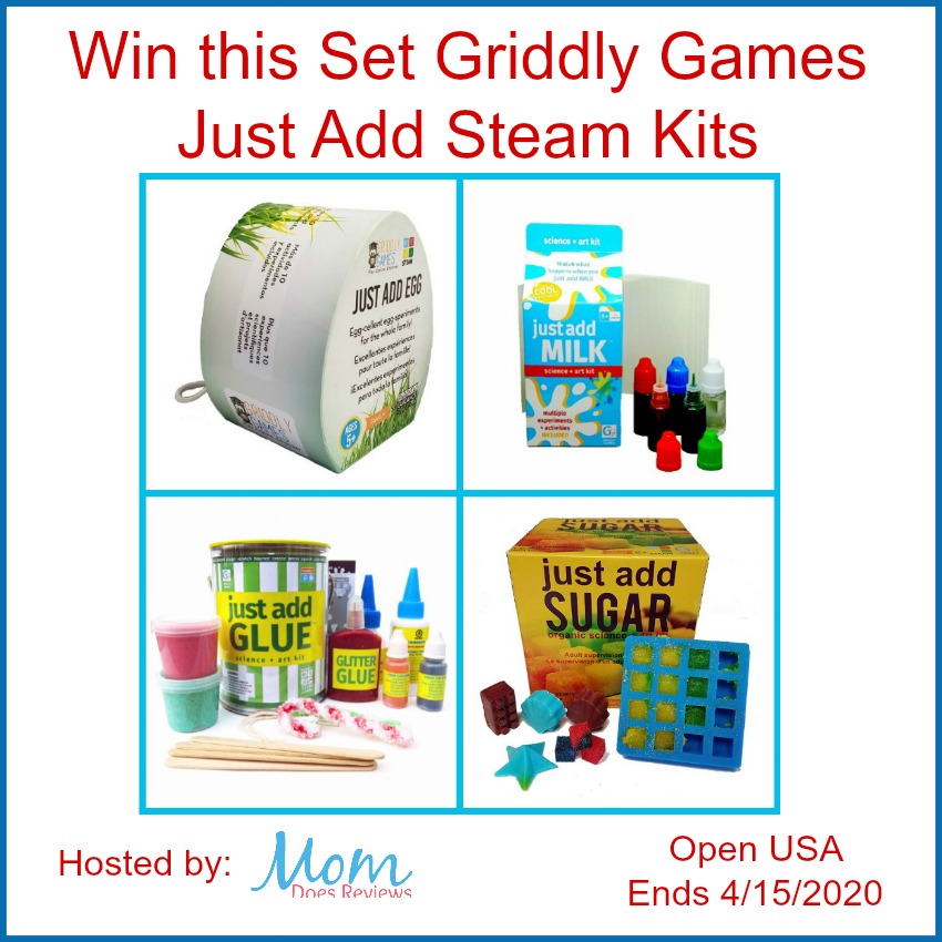 Win this Set of 4 Griddly Games Just Add Steam Kits