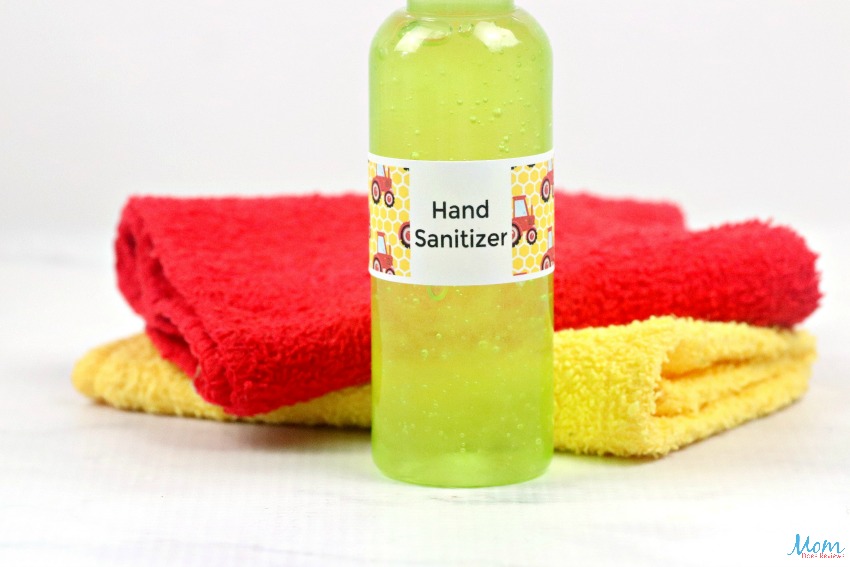Moisturizing Hand Sanitizer Gel Recipe