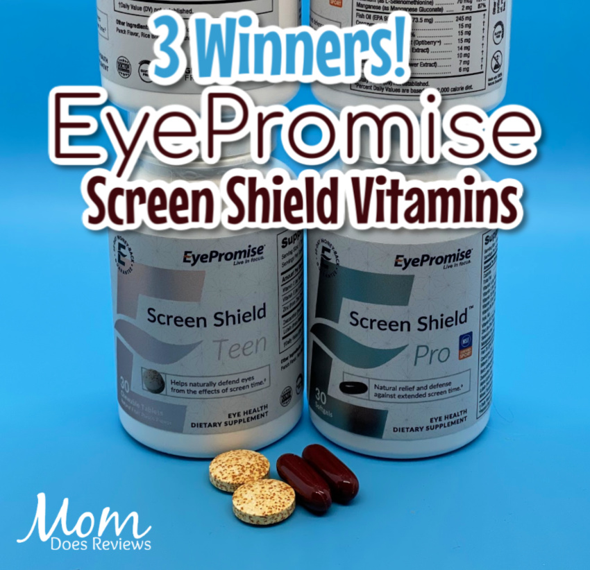 3 #Winners EyePromise Screen Shield Vitamins! US ends 5/4 #SpringFunonMDR