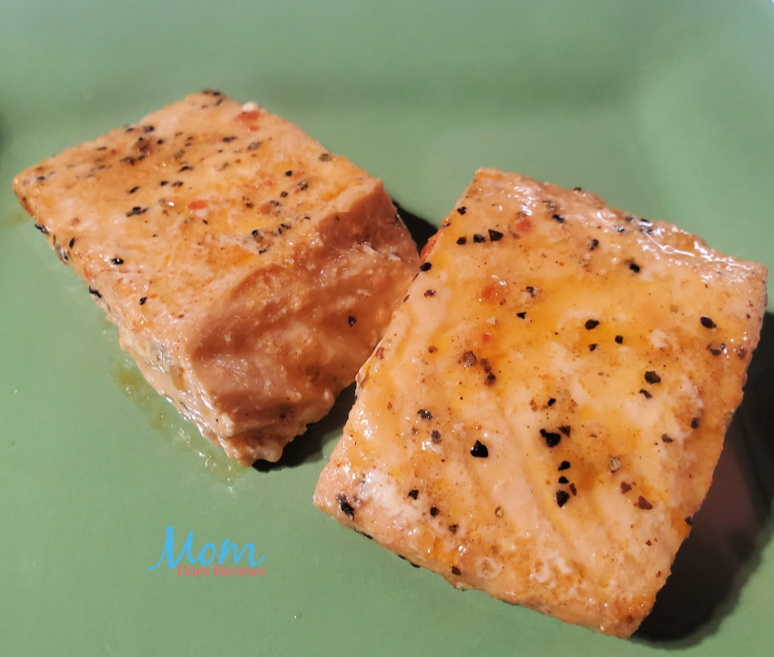 Marinated Salmon steaks