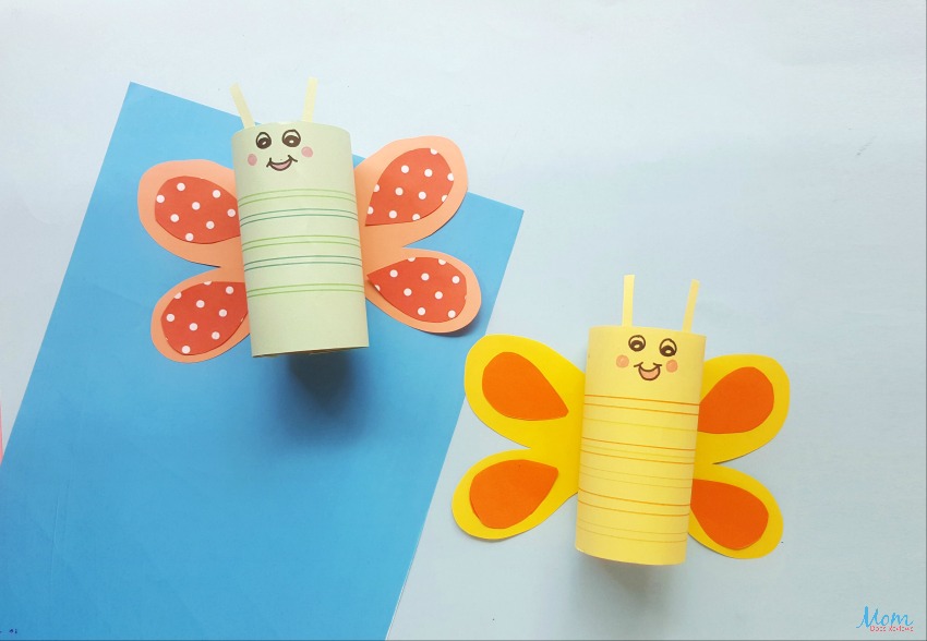 Cute & Easy Toilet Paper Roll Butterfly Craft