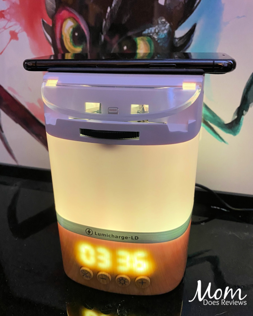 LumiCharge-LD - It's a Lamp, Speaker, Wireless Charger and More! #SuperDadGifts