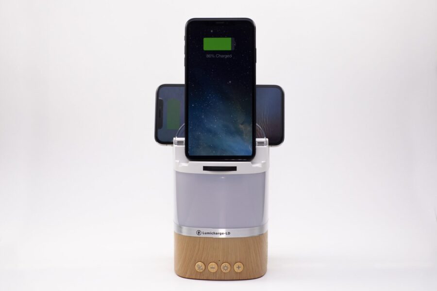 LumiCharge-LD - It's a Lamp, Speaker, Wireless Charger and More! #SuperDadGifts