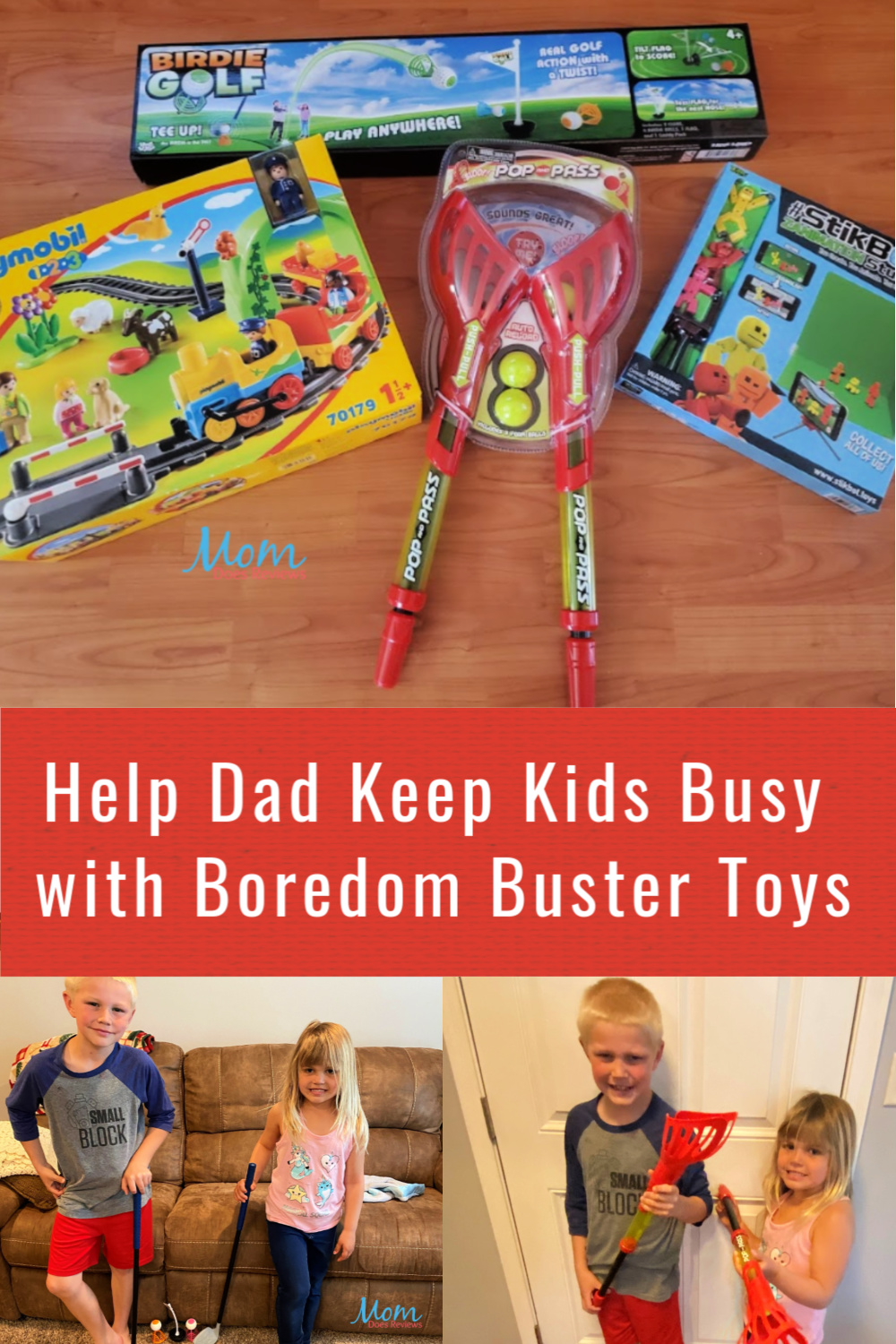 Keep Kids Busy with Boredom Buster Toys