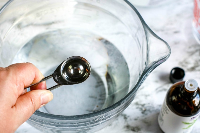Homemade Handi Wipes process