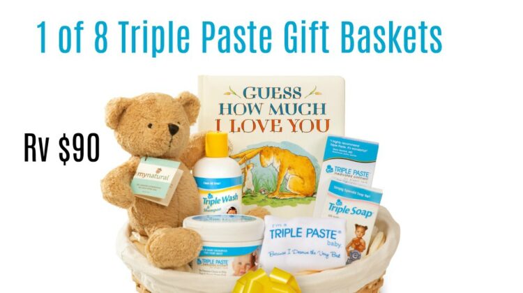 8 #Winners- Triple Paste Baby Gift Baskets! ($90 arv), US, ends 7/2