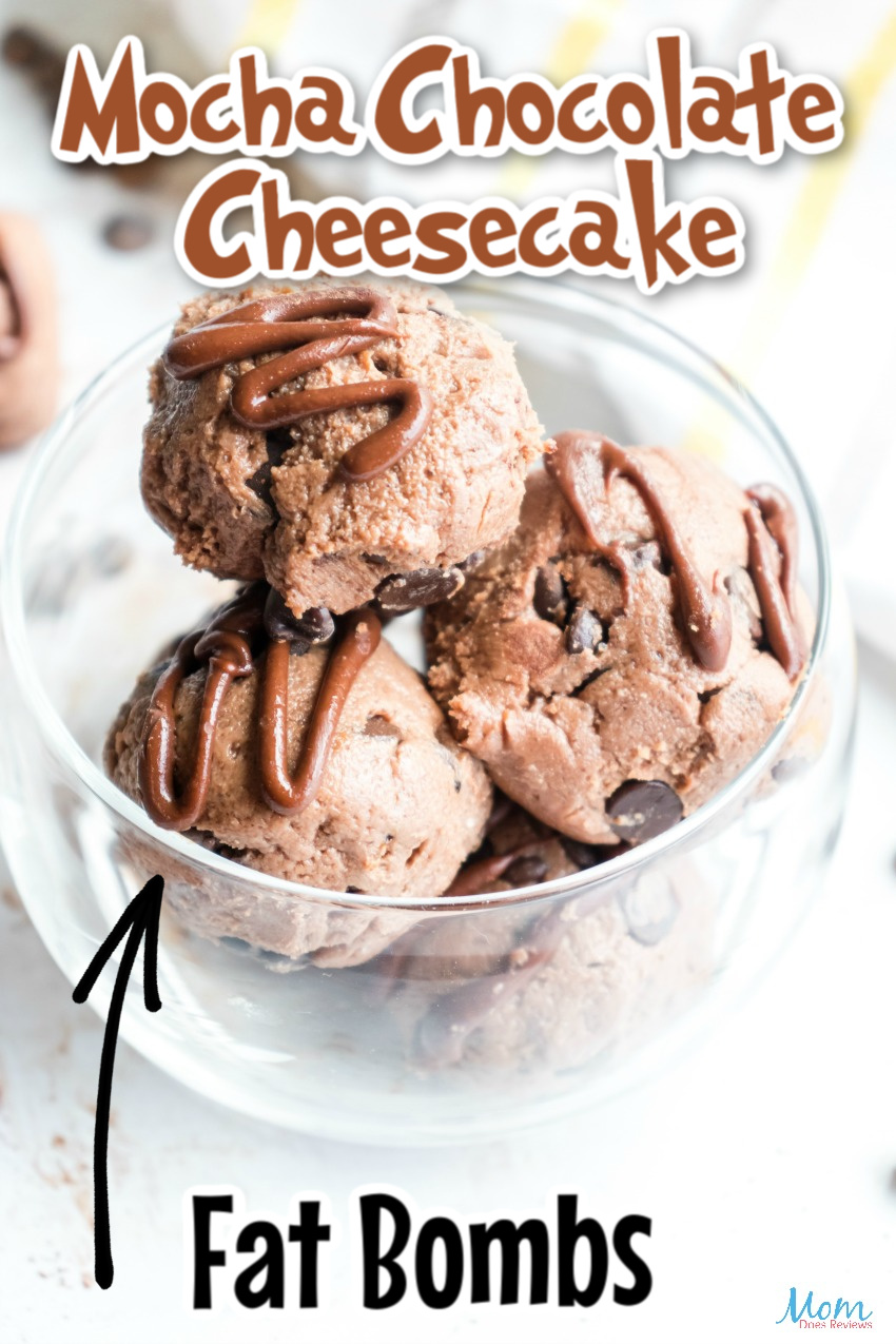 Mocha Chocolate Cheesecake Fat Bombs #recipe #fatbombs #keto