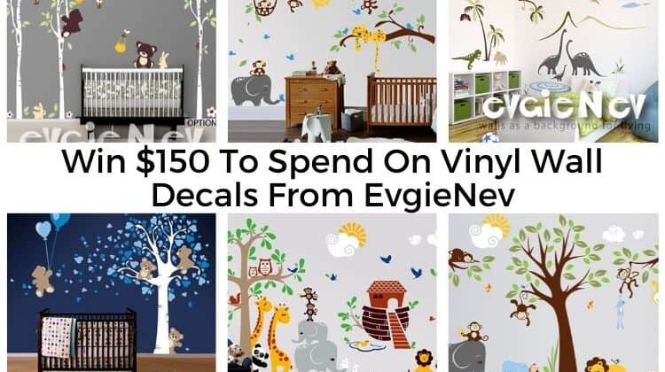 #Win $150 To Spend On Wall Decals From EvgieNev