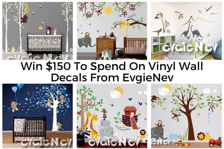 #Win $150 To Spend On Wall Decals From EvgieNev