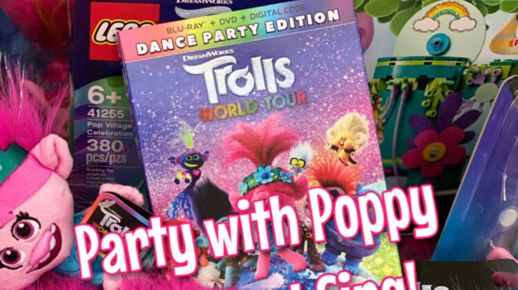 TROLLS WORLD TOUR is here- Party with Queen Poppy at Home! #Trollsworldtour #movie #trollsunboxing