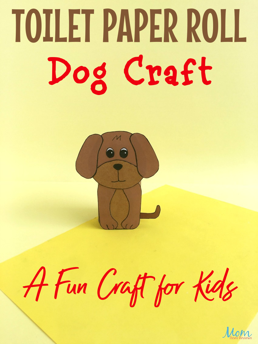Toilet Paper Roll Dog Craft | A Fun Craft for Kids #craft #easycraft #funstuff