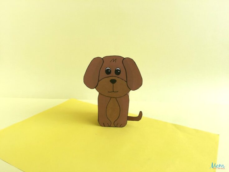 Toilet Paper Roll Dog Craft | A Fun Craft for Kids