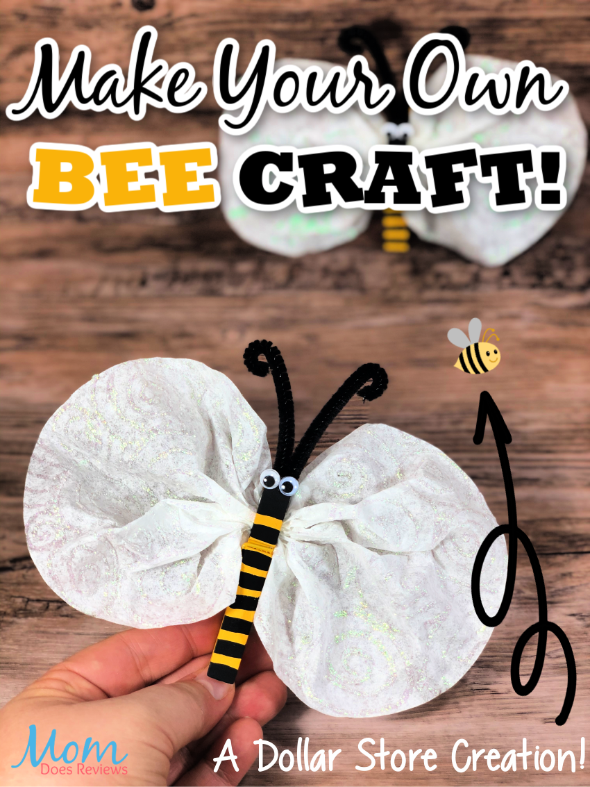 Easy Bee Craft- Another Great Dollar Store Creation!
