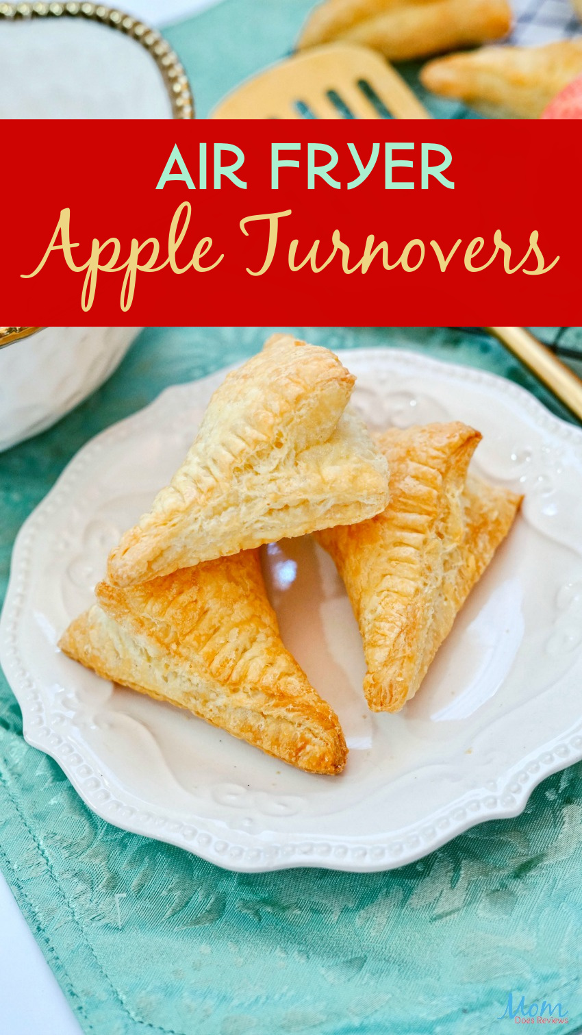 Air Fryer Apple Turnovers Recipe #desserts #sweets #applerecipes