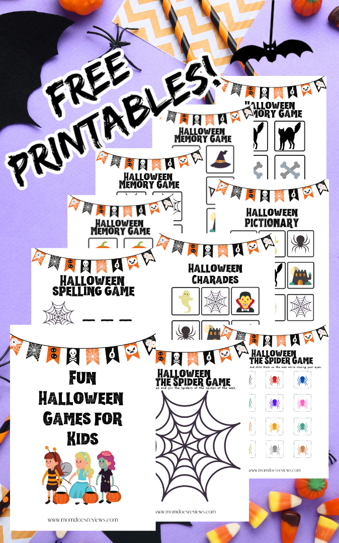 Halloween Games for Kids- Free Printables!