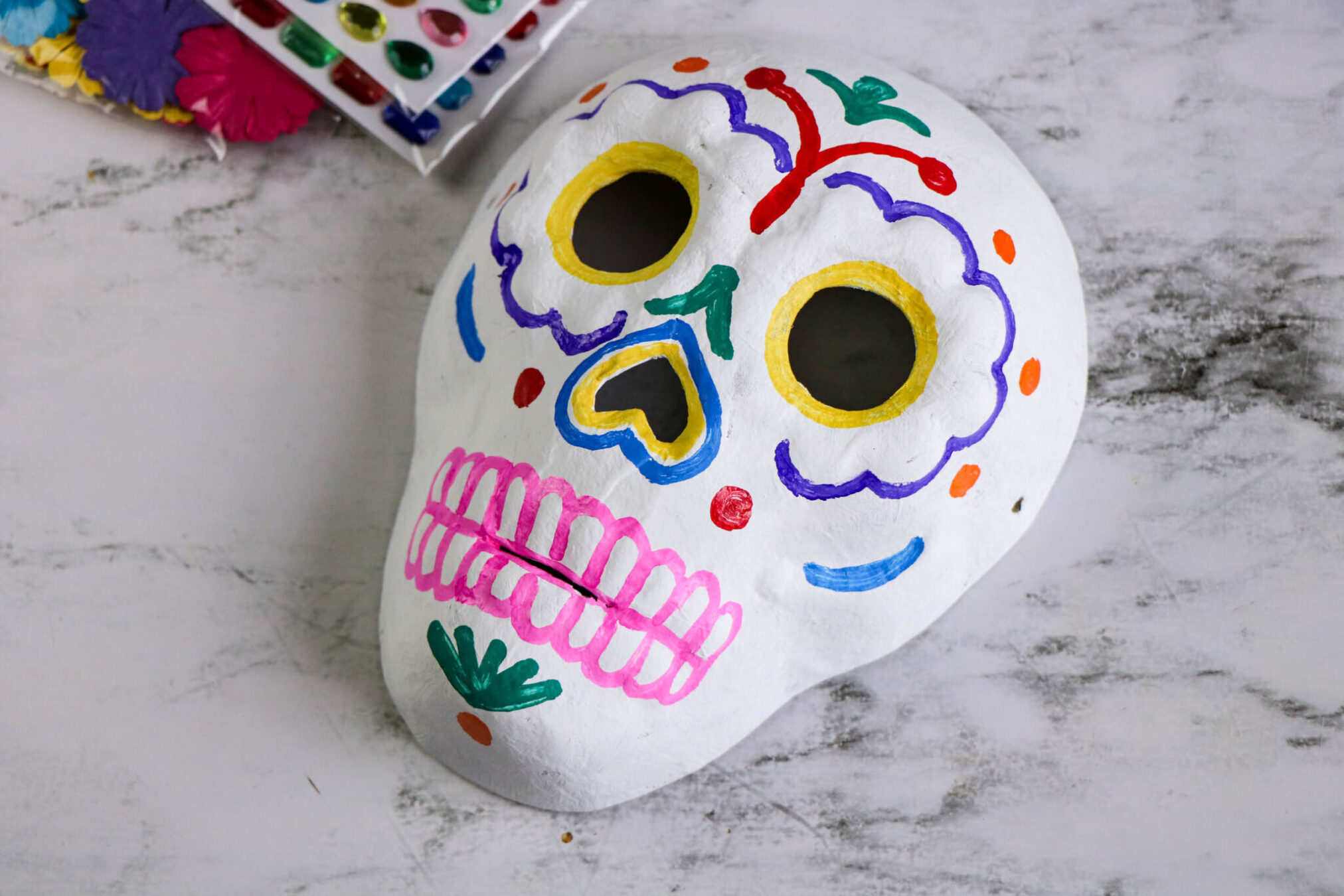 How to Decorate a Sugar Skull